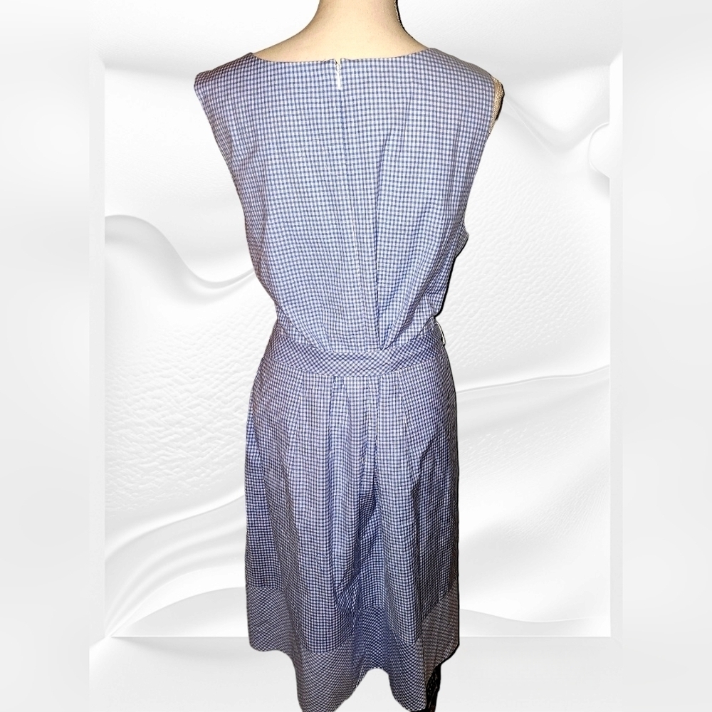 TALBOTS NWT GINGHAM SHEATH DRESS - Picture 3 of 9